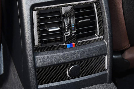 Carbon wrap center console air outlet vent BMW F30 F34