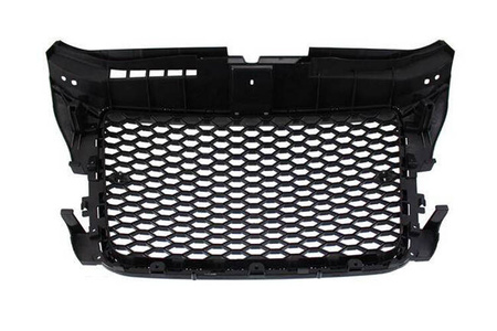 Grill Audi A3 8P Facelift RS-Style Bright Black PDC