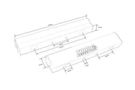 Listwa paliwowa Subaru Impreza EJ20 7-9 Niebieska
