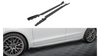 Diffuser Ford Mondeo V Facelift Fusion II Facelift Side Skirts Street Pro Black-Red + Gloss Flaps