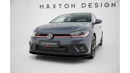 Splitter Volkswagen Polo GTI Mk6 Facelift Front Street Pro Black