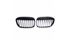 Grill BMW X1 F48 pojedyncze żeberka Gloss Black