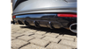 Diffuser Volkswagen Scirocco III Facelift R Rear Valance Gloss Black