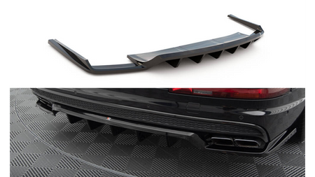 Splitter Audi Q7 4M Rear Central with Diffuser