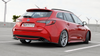 Splitter Toyota Corolla XII Touring Sports Rear Side Gloss Black
