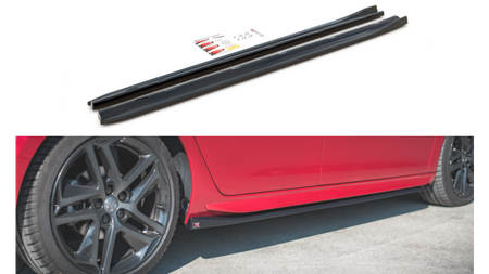 Diffuser Peugeot 308 GT II Facelift Side Skirts Gloss Black