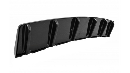 Splitter Audi S6 C7 Avant Tył Środkowy z Dyfuzorem Gloss Black