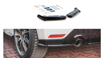 Splitter Toyota GR Yaris IV Tył Boczne v.1 Gloss Black