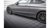 Diffuser Mercedes-Benz C C205 C43 Facelift Side Skirts Street Pro Black
