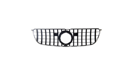 Grill Mercedes-Benz GLS X166 Facelift GT Gloss Black Camera