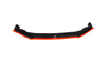Splitter Subaru BRZ Facelift Front v.5 Gloss Black + Red