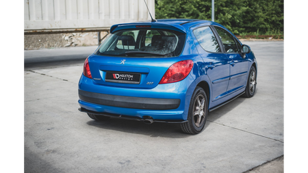 Splitter Peugeot 207 Sport Rear Side Gloss Black