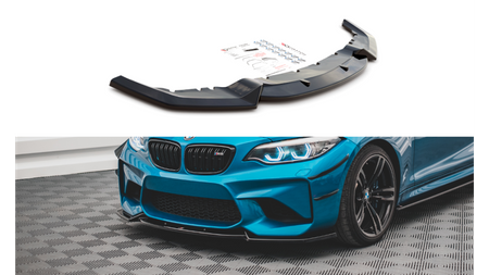 Splitter BMW 2 F87 M-Pack Front v.2 Gloss Black