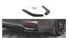Splitter BMW 4 F82 M-Pack Tył Boczne v.3 Gloss Black