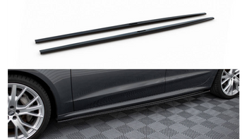 Dokładka Audi A7 C8 S-Line Progi Gloss Black