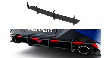 Dyfuzor Hyundai Elantra N Mk7 Tył Street Pro Black-Red