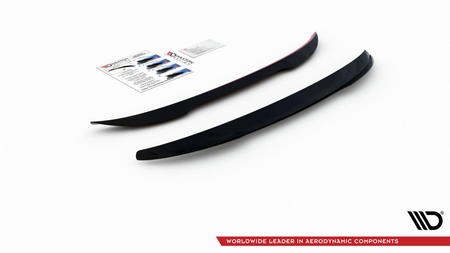 Spoiler Cap Mini Cooper One R50 Gloss Black
