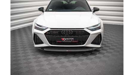 Splitter Audi RS6 RS7 C8 przód v.3 Gloss Black