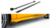 Side Skirts BMW 1 F70 M-Pack Street Pro Black + Gloss Flaps