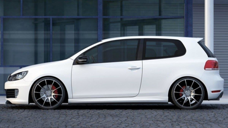 Dokładka Volkswagen Golf VI GTI 35th R20 Progi Gloss Black