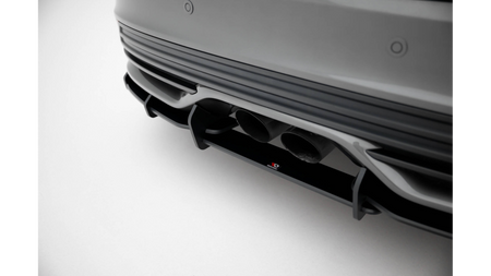 Diffuser Ford Focus ST Mk3 Facelift Rear Street Pro Red