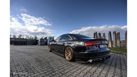 Przedłużenie Spoilera Audi S8 D4 Facelift Gloss Black