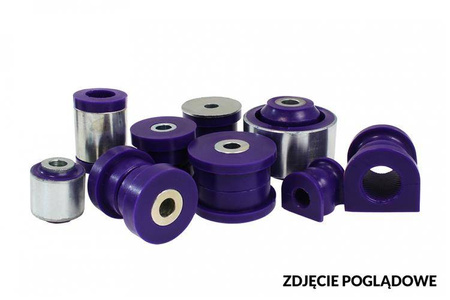 Set of rear suspension bushings - MITSUBISHI OUTLANDER I - 16PCs.