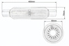 Tłumik środkowy fi 50 AWG