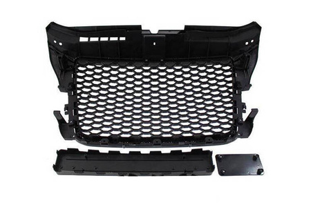 Grill Audi A3 8P Facelift RS-Style Bright Black