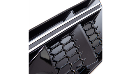 Fog Light Covers Audi A4 B9 Silver