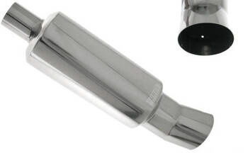 Rear Muffler TurboWorks 110mm inlet 63,5mm