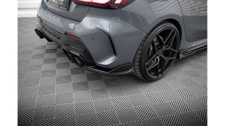 Splitter BMW 1 F40 M-Pack Rear Side v.4 Gloss Black