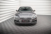 FRONT SPLITTER V.1 Audi A5 F5 S-Line - Gloss Black