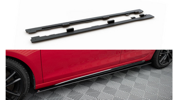 Diffuser Volkswagen Golf VI GTI Side Skirts Racing Black