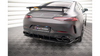 Splitter Mercedes-Benz GT 63S 4-Door Aero Rear Central with Diffuser Gloss Black