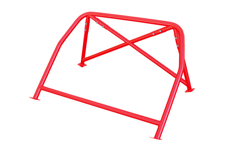 Rollbar skręcana pół klatka Honda CRX ED9 EE8 Red