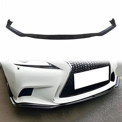 Diffuser Lexus IS III F Front Bumper Matt Black