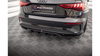 Splitter Audi A3 8Y S-Line Rear Central with Diffuser Gloss Black