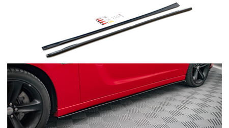 Dokładka Dodge Charger VII Facelift RT Progi Gloss Black