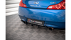 Diffuser Infiniti G37 Rear Street Pro Black-Red