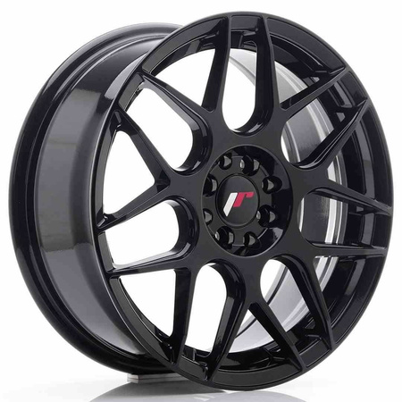 JR Wheels JR18 17x7 ET40 5x100/114 Glossy Black