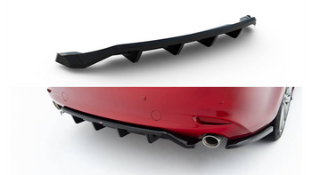 Splitter Mazda 6 Mk3 Facelift Rear Central with Diffuser