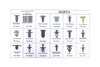 Pins Clamps Set 415 pcs