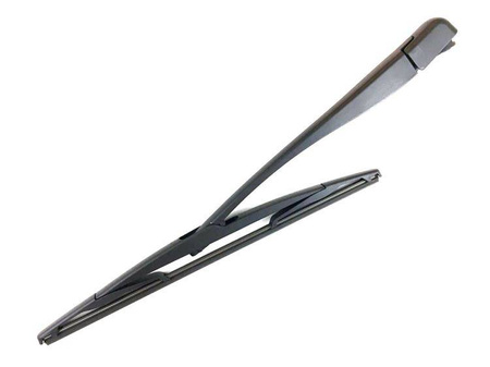 Rear dedicated silicon wiperblade with arm 350 mm