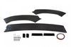 Universal front bumper splitter 3 pcs.