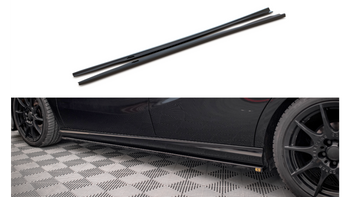 Diffuser Mercedes-Benz B W246 Facelift Side Skirts Gloss Black