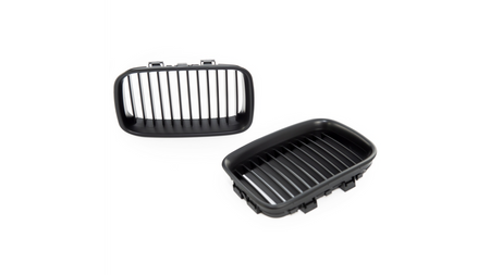 Grill BMW 3 E36 Compact pojedyncze żeberka Matt Black