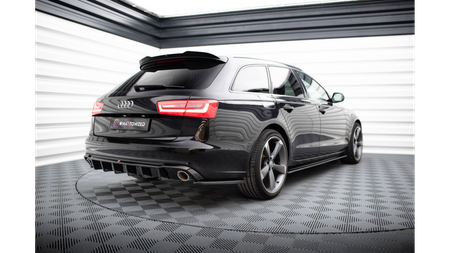 Splitter Audi A6 C7 Avant Rear Side v.3