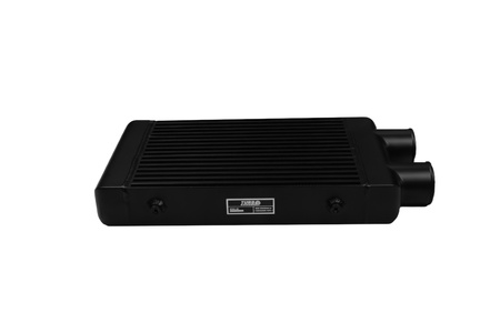 TurboWorks Intercooler 400x300x76 same side Black
