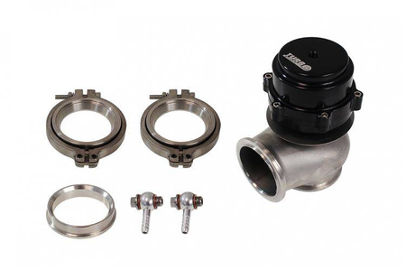 Wastegate zewnętrzny TurboWorks 60mm 2.2 Bar V-Band Czarny